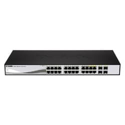 24 ports 10/100/1000 dont 4 Combo SFP -DGS-1210-24