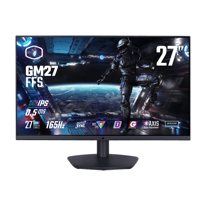 GM27-FFS 27" FHD 165Hz/0.5ms/IPS/HDR10/HDMI/DP/FS