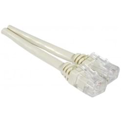 Cable ADSL 2+ cordon RJ11 torsadé - 10 m #