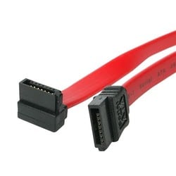 18in SATA to Right Angle SATA Cable #