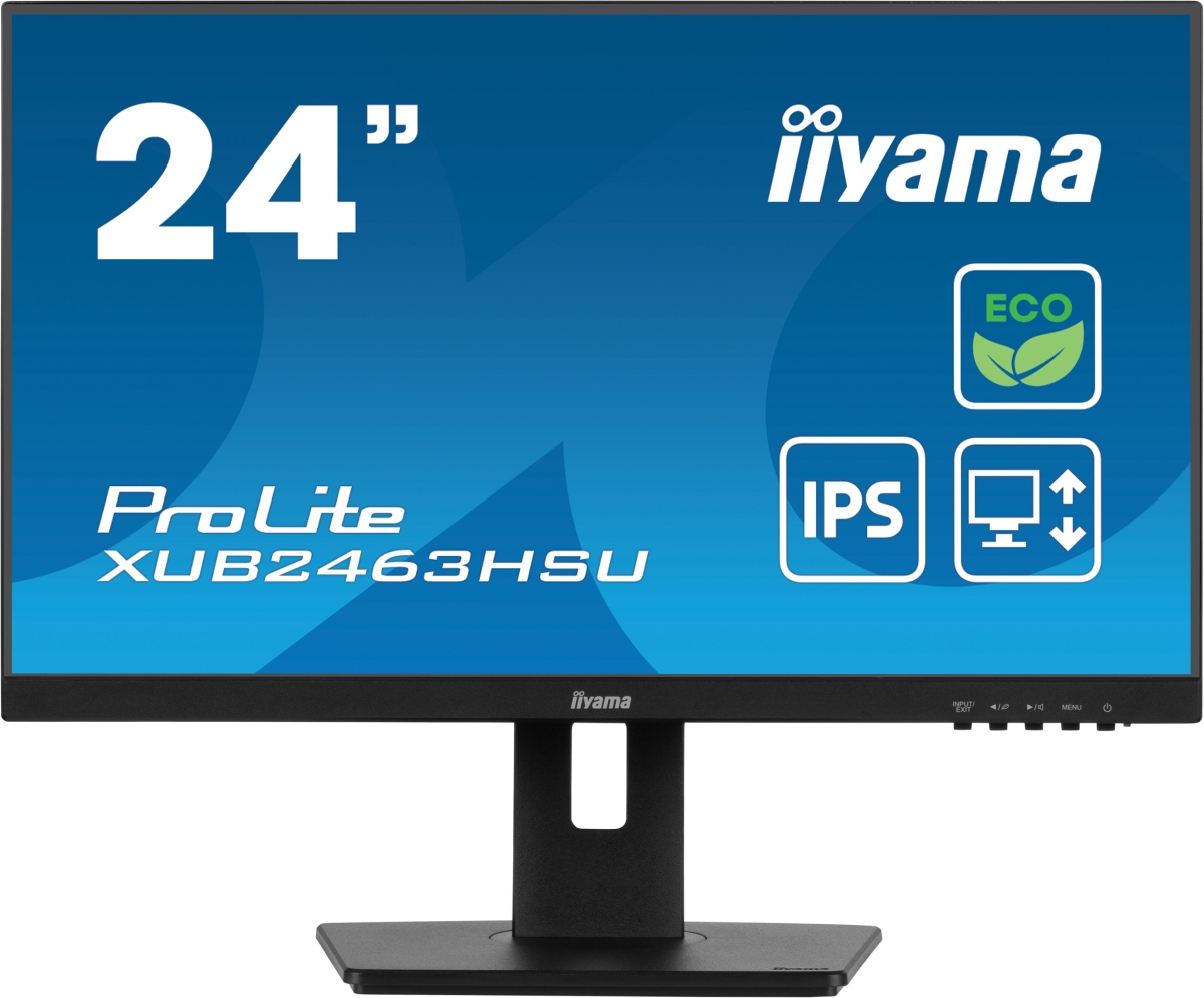 XUB2463HSU-B1 23.8" FHD/100Hz/IPS/3ms/Pivot/HUB/#