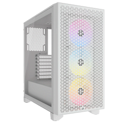 3000D Airflow RGB Blanc - MT/Sans Alim/ATX