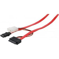 Adaptateur sata+alim pour lecteur DVD Slim SATA #