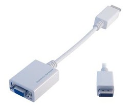 Adaptateur câble DP m/VGA f