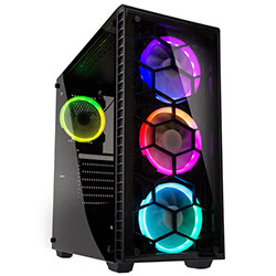 Observatory RGB Black - MT/E-ATX/Verre trempé