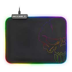 Skull RGB Gaming mouse pad - Taille M