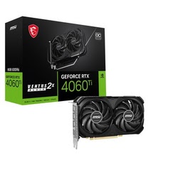 GeForce RTX 4060 Ti VENTUS 2X BLACK E1 8G OC 