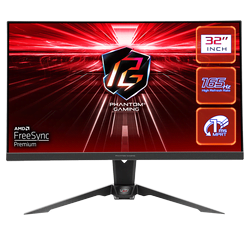 32" QHD 165Hz/VA/1ms/Ant,N Wifi/HDR/HP/FS Prem