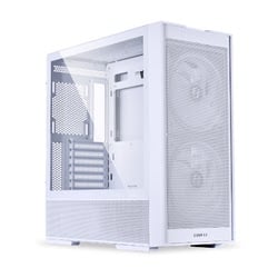 LANCOOL 206 White - MT/Sans Alim/ATX