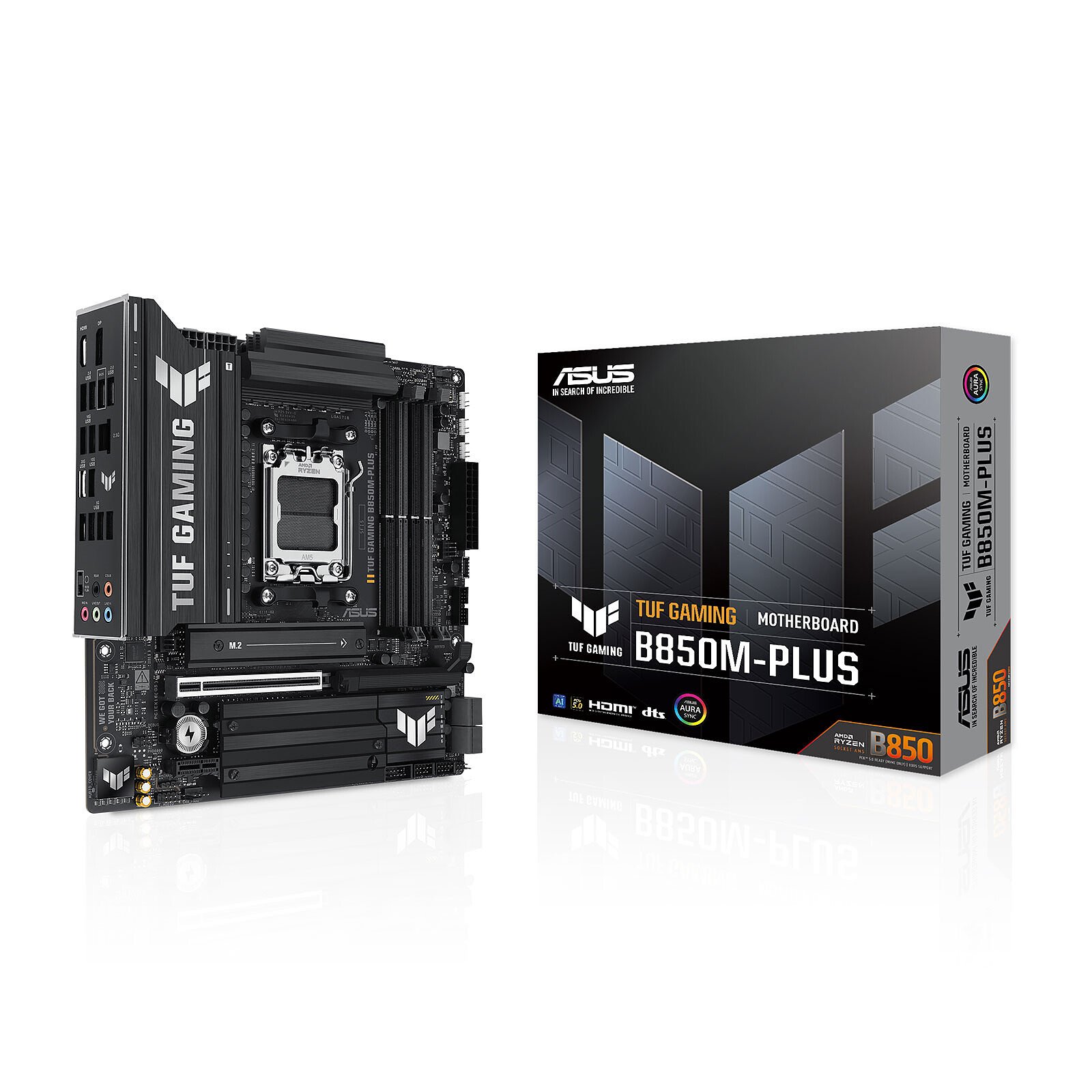 TUF GAMING B850M-PLUS - B850/AM5/DDR/mATX