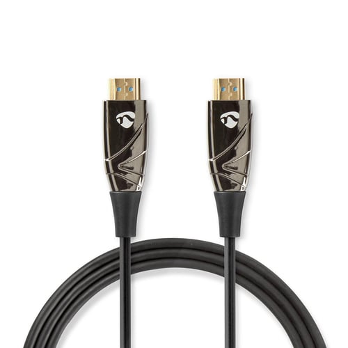 Cable HDMI Optique 2.0 avec ethernet 20m - Noir