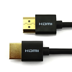 Cable Fin HDMI 2.0 connectique Or - 1.0m #