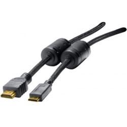 Câble mini HDMI Mâle / HDMI mâle 