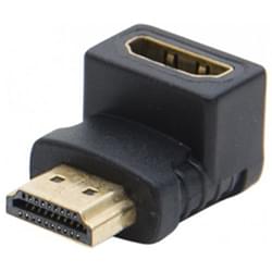 Adaptateur HDMI Male/Femelle coudé 90° #