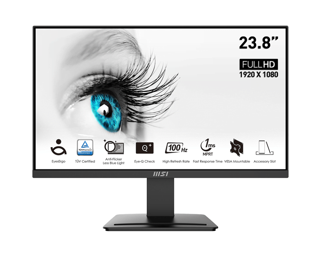 Écran PC Koorui 24N1A 23.8 LED FullHD 75Hz 5ms VGA HDMI