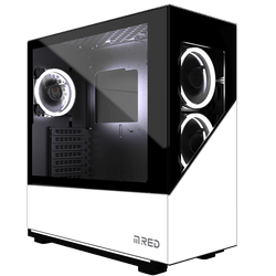 ELITE WHITE Rainbow ARGB MR-007 - MT/Sans Alim/ATX