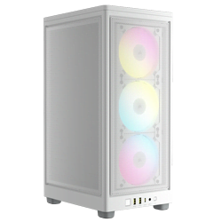 2000D Airflow RGB Blanc - mT/Sans Alim/Mini-ITX #