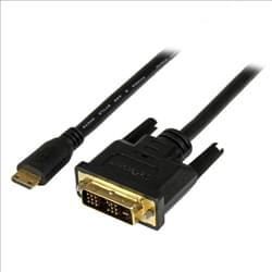 Câble mini HDMI vers DVI-D M/M - 1m #