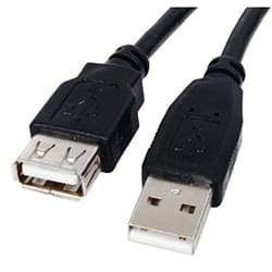 Câble USB2.0 rallonge Mâle-Femelle - 3m