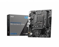 PRO H610M-E DDR4 - H610/LGA1700/DDR4/mATX-Seconde Vie-Parfait Etat