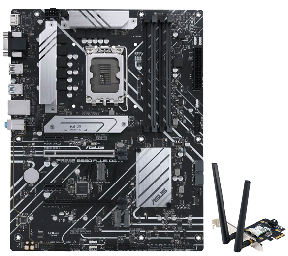 PRIME B660-PLUS D4 SI OEM - B660/LGA1700/ATX-Seconde Vie-Etat Satisfaisant