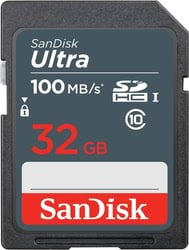 SanDisk Ultra 32GB SDHC Mem Card 100MB/s #