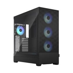 Pop XL Air RGB TG Clear Black - MT/Sans Alim/ATX#