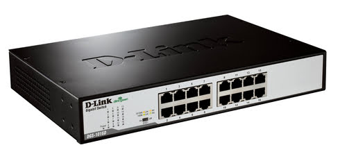 DGS-1016D/E - 16 (ports)/10/100/1000/Sans POE/Empilable/Non manageable