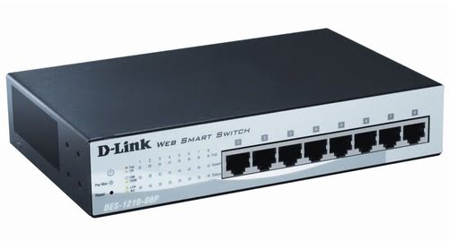 8 Ports 10/100Mbps POE - DES-1210-08P