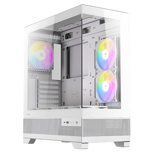 CX500M RGB WHITE - mT/Sans Alim/mATX