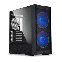 LANCOOL 206 Black - MT/Sans Alim/ATX