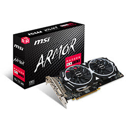 RX 580 ARMOR 8G OC - RX580/8Go/DVI/DP/HDMI-Seconde Vie-Bon Etat