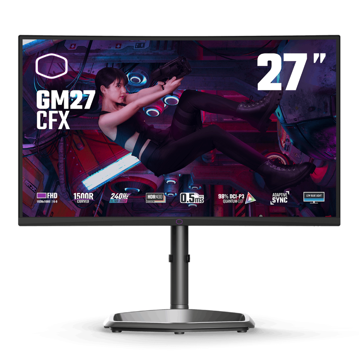 27"CURVE FHD/240Hz/Q-DOT-Sde Vie-Très Bon Etat