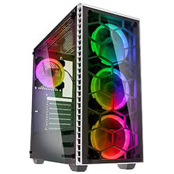 Observatory RGB White - MT/E-ATX/Verre trempé