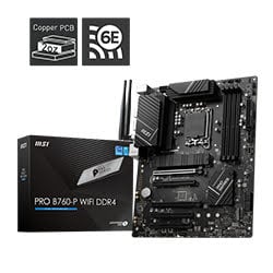 PRO B760-P WIFI DDR4 - B760/LGA1700/DDR4/ATX-Seconde Vie-Etat Satisfaisant