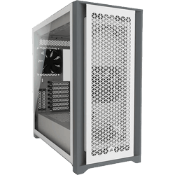 5000D Airflow TG - MT/Sans Alim/ATX - Blanc