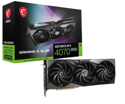 GeForce RTX 4070 SUPER 12G GAMING X SLIM	