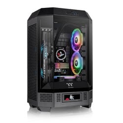 Tower 300 - Mini-Tower/Micro-ATX/Sans Alim - Noir #