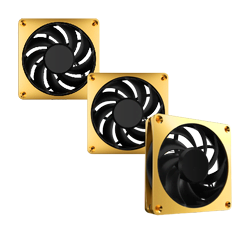 Apex Stealth Metal 120mm - 3000rpm GOLD Pack de 3